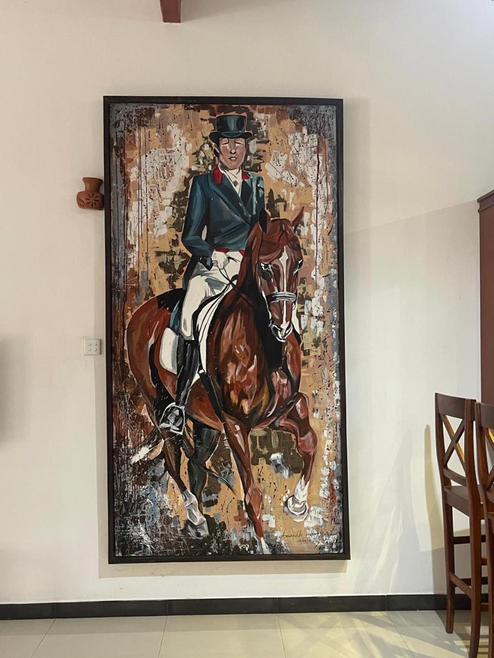 White Horse Hotell Hikkaduwa Exteriör bild