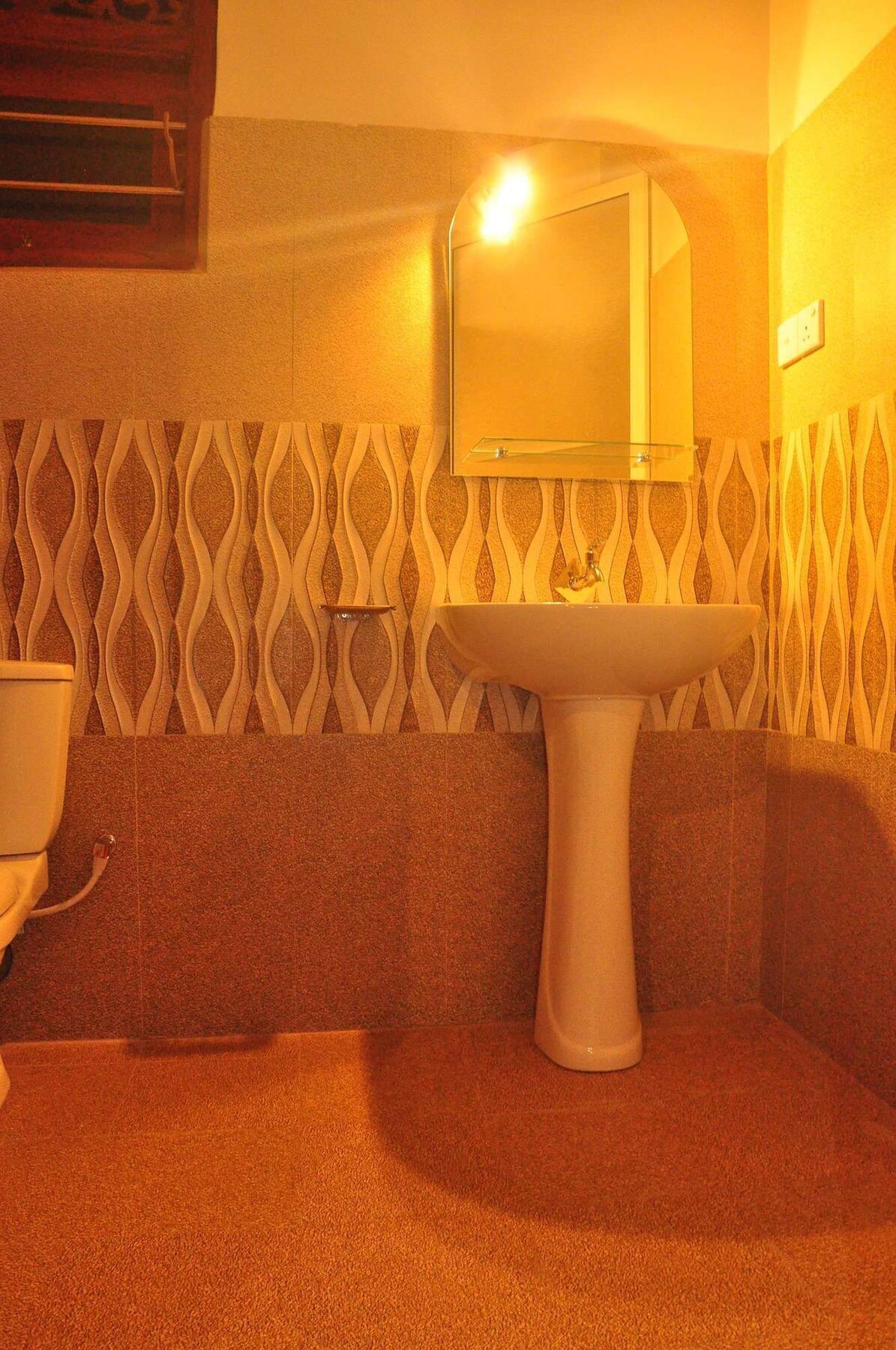 White Horse Hotell Hikkaduwa Exteriör bild