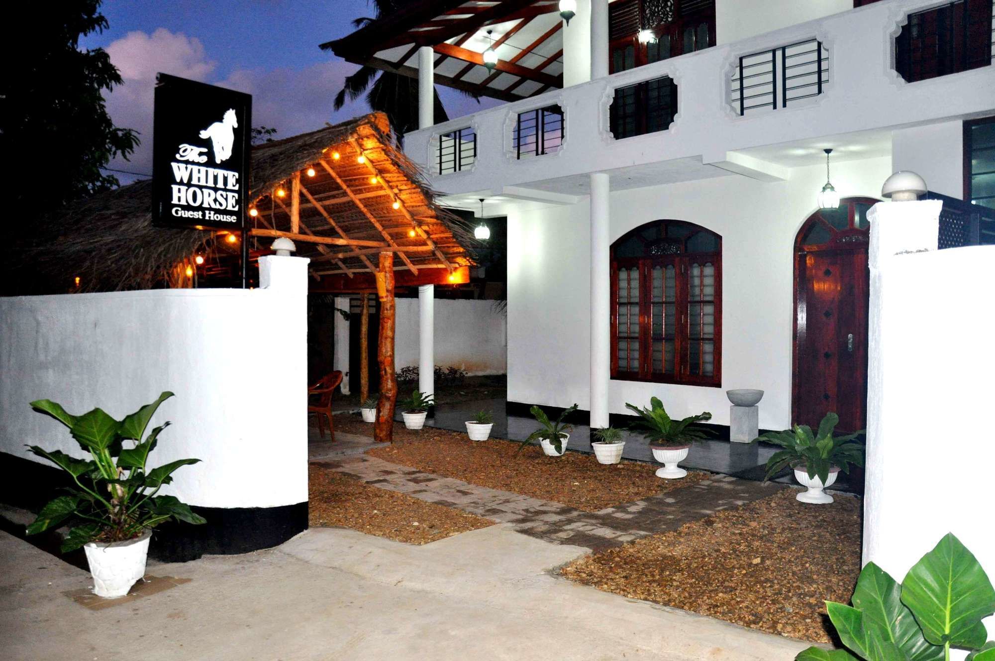 White Horse Hotell Hikkaduwa Exteriör bild